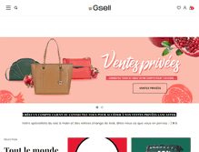 Tablet Screenshot of gsell.fr